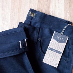 Ecologyst (Sitka) Black Japanese Selvedge jeans Made in Canada